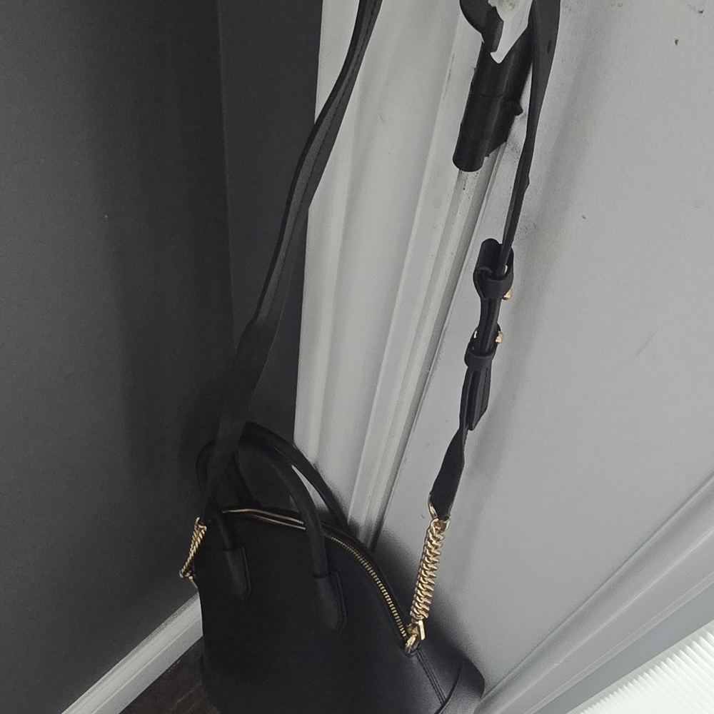 Michael Kors Black Satchel with Gold Details - Picture 7 of 7